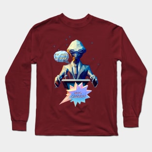 Alien News Long Sleeve T-Shirt